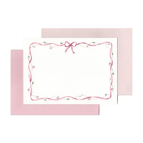 Memo Press x Smock London Rose Garland Notecards Set of 10 Memo Press x Smock London Rose Garland Notecards Set of 10