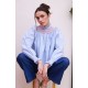 Scholl Blouse Oxford Stripe with Orange Blossom Hand Smocking Edition 62 Scholl Blouse Oxford Stripe with Orange Blossom Hand Smocking Edition 62